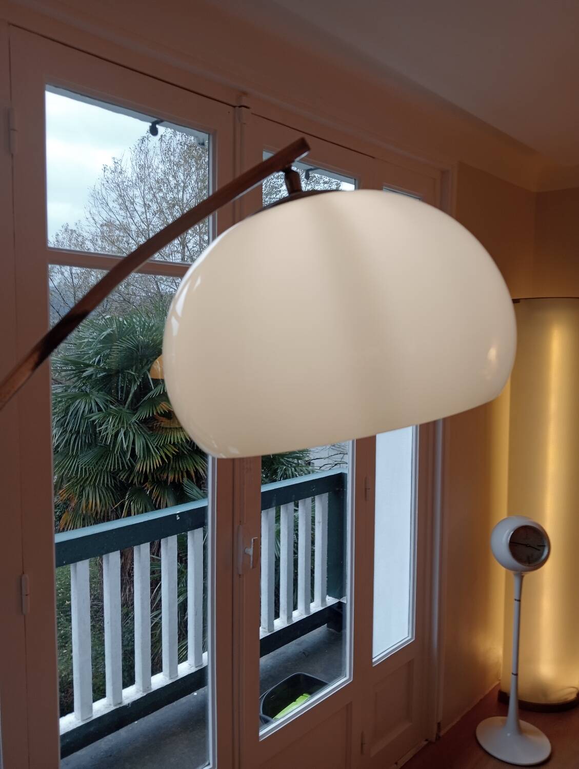 Reggiani 70s arc floor lamp