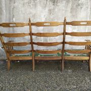 Vintage oak living room