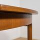 Mid-Century Oval Extendable Teak Dining Table from McIntosh, 1960s