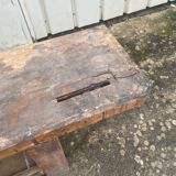 Antique carpentry workbench