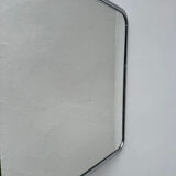 70s tubular chrome design mirror