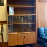 Vintage display cabinet bookcase