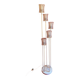 Scandinavian vintage staircase floor lamp, 67/70s