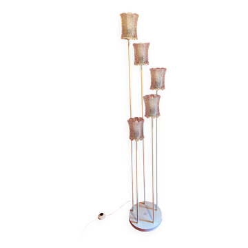 Scandinavian vintage staircase floor lamp, 67/70s