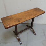 Small antique oak bench
