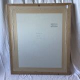 Oil painting on cardboard signed, dimensions: height - 88 cm, width - 75 cm.