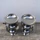 6 Italian stainless steel bowls