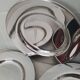 Alessi Alfra / Small presentation plates in 18/8 stainless steel
