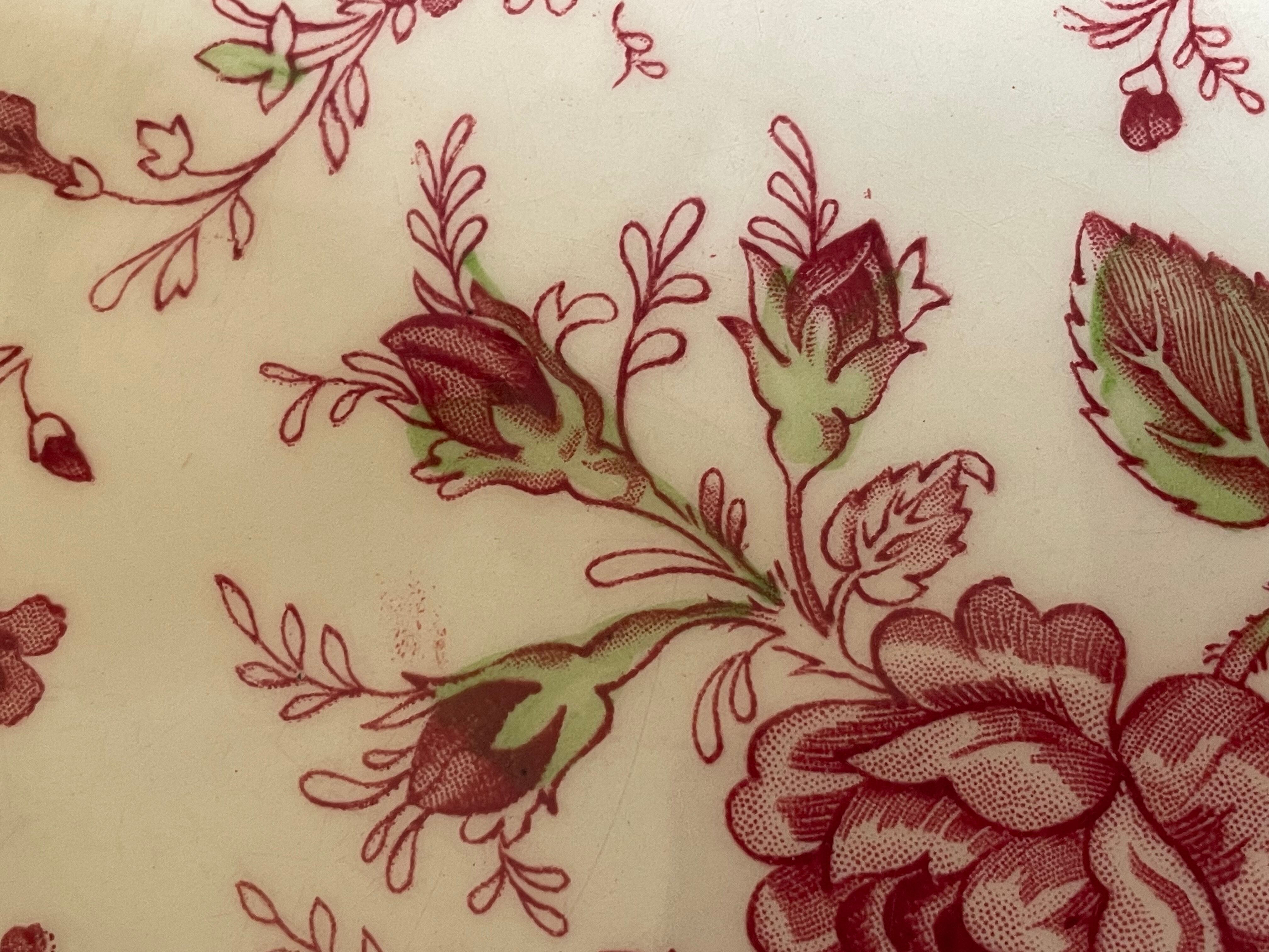 Hollow dish salad bowl Rose Chintz Johnson Brothers vintage