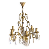 Lustre à pampilles ancien