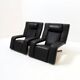 Set of Postmodern Reclining Loungechairs by G.P. Vitelli & T. Ammannati for Brunati Italy