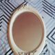 Miroir ovale Romantique