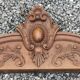 old oak pediment