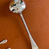 Christofle ribbons, 61-piece flatware set, excellent condition