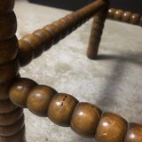 Mulched fire corner chair