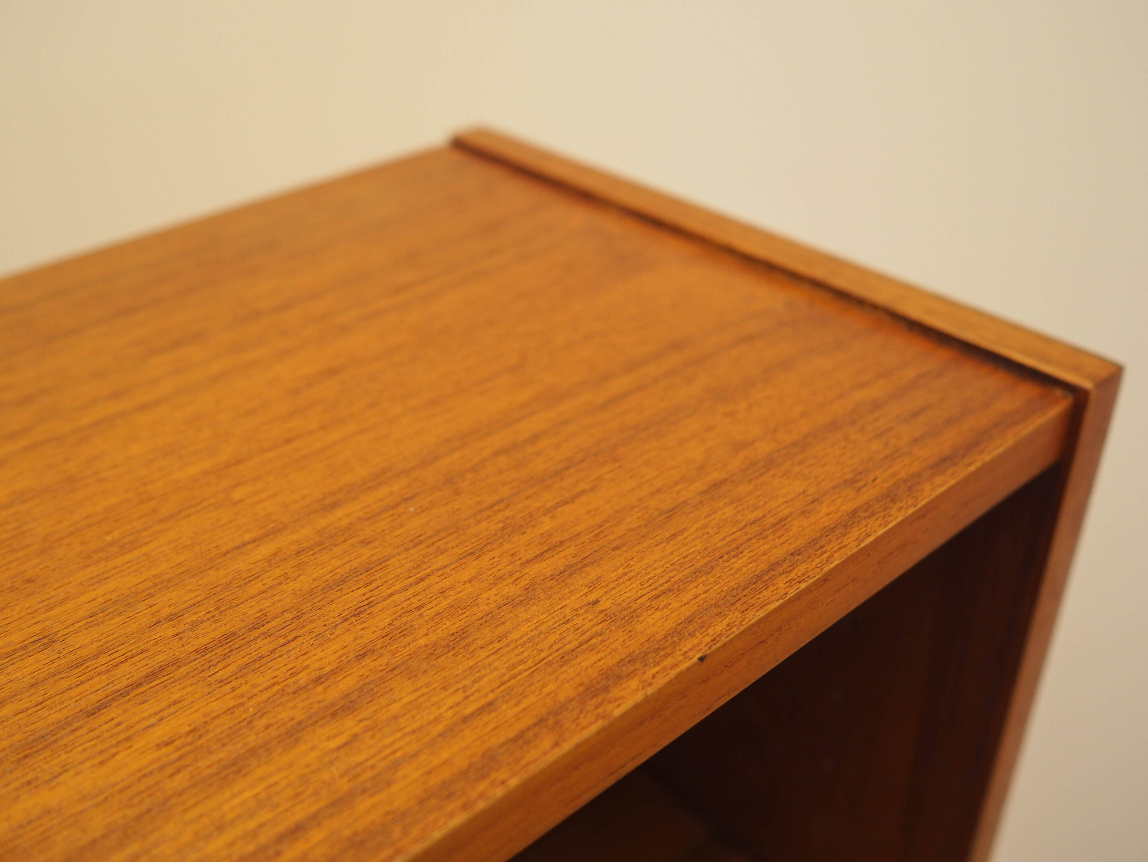Teak bookcase, Danish design, 1970s, made in Denmark