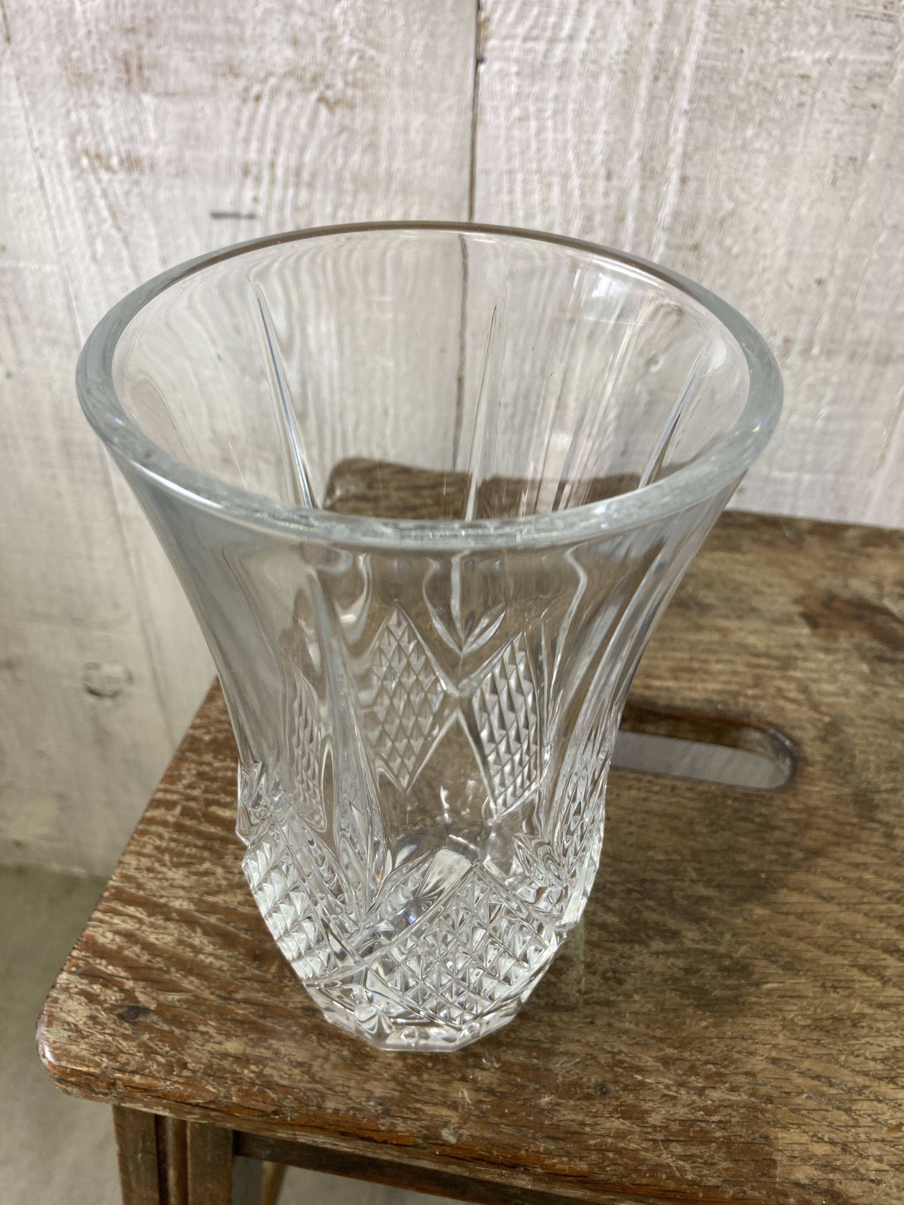 Crystal vase