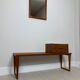 Danish mid-century teak bench Kai Kristiansen for Aksel Kjersgaard, 1960s