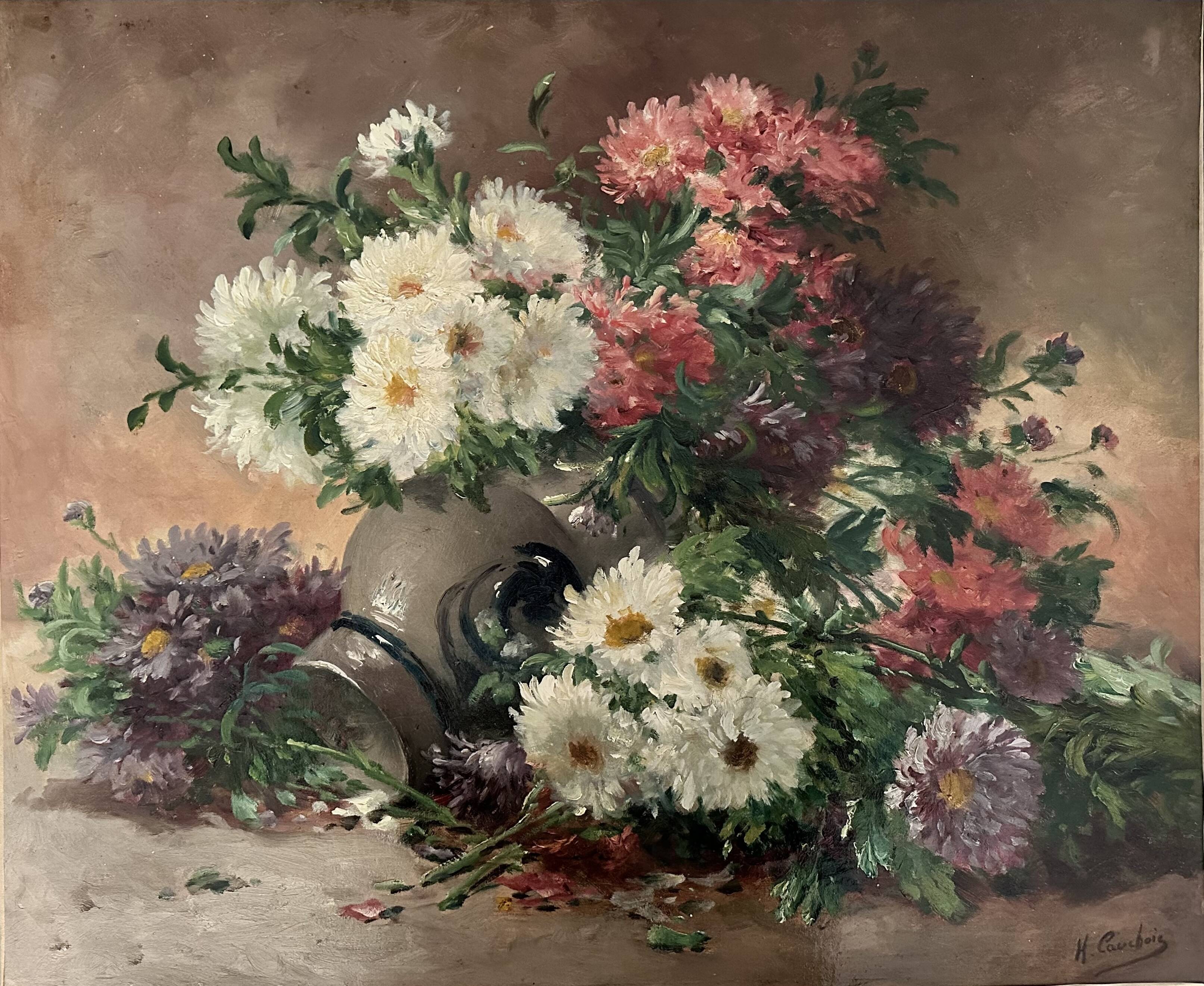 Oil on Canvas - Eugène Henri Cauchois - Fully restored