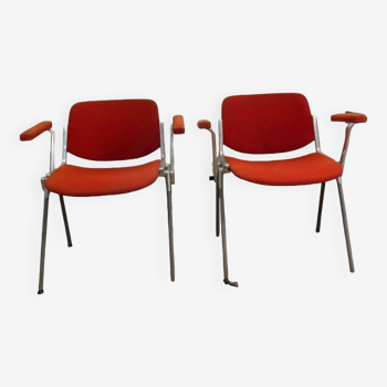 Vintage Chairs Giancarlo Piretti for Castelli 1970