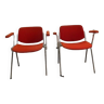 Chaises Giancarlo Piretti pour Castelli 1970