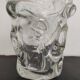 Vintage Crystal Vase Signed Schneider France