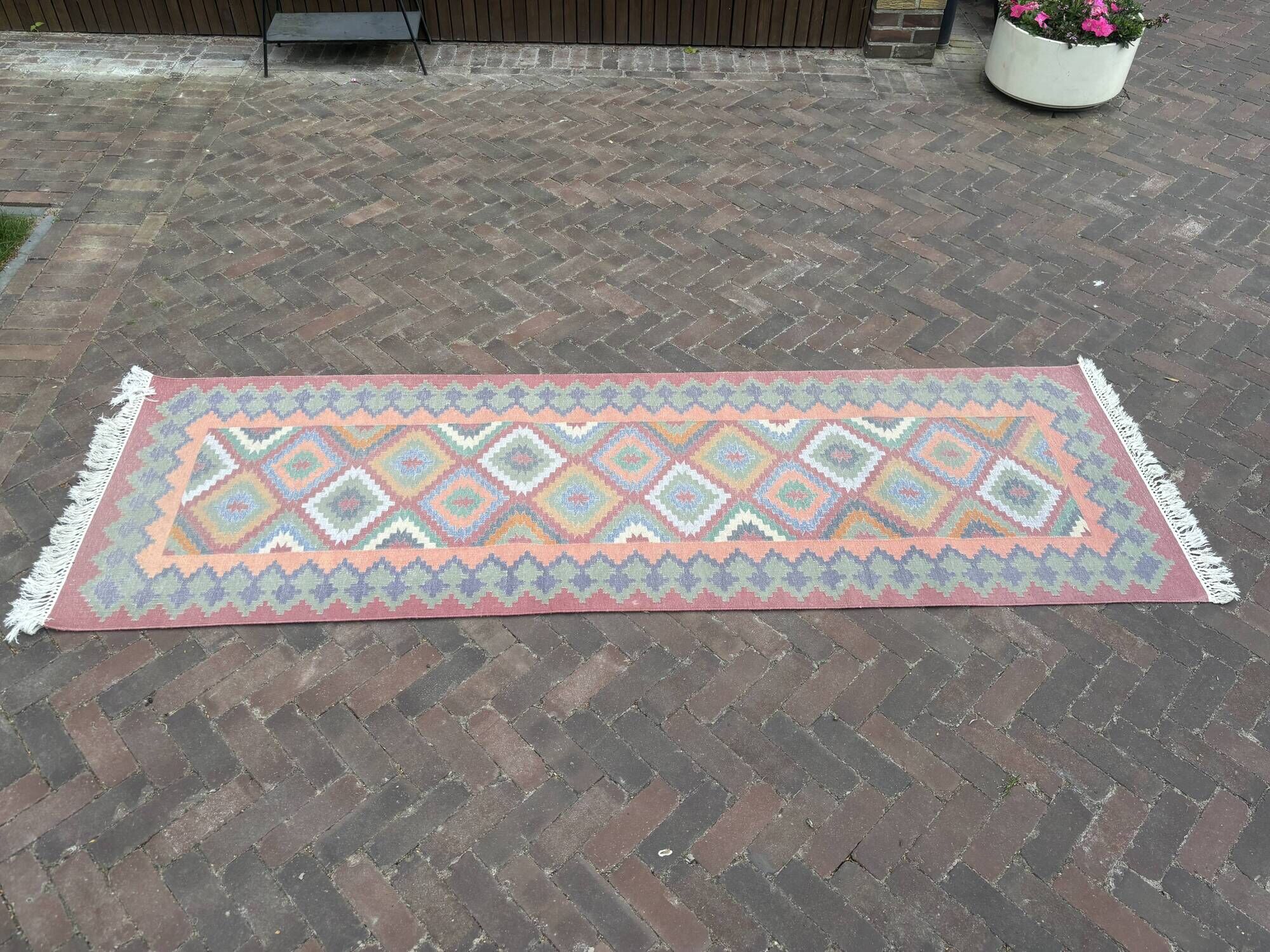 Vintage Kilim Rug – Small Runner 240x76