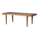 Rectangular coffee table in rosewood, 1960