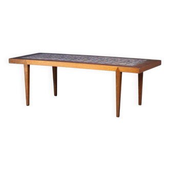Rectangular coffee table in rosewood, 1960