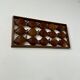 Old teak frame "fish" Scandinavian design of the 60s vintage decoration