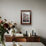 Cut, Corsica, vintage, photo board printed in 1935.