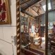 Large antique engraved and gilded wall mirror – Venetian style