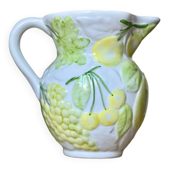 Large pitcher in slip Chaumette Italy