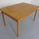 Large Danish Teak Extendable Dining Table, 1960s
