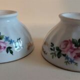 Pair of chauvigny porcelain bowls 60s