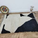 Handmade moroccan berber rug 140 x 90 cm