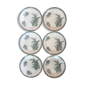 6 assiettes anciennes