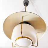 Small hanging lamp attributed to Stilnovo, 1950s