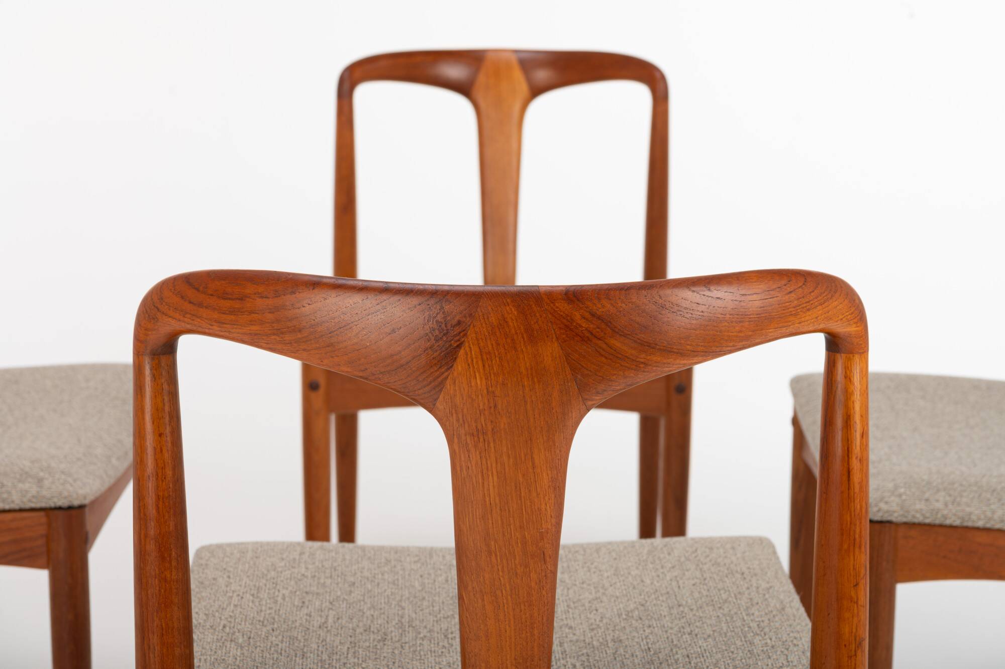 Set of 4 Juliane Dining Chairs by Johannes Andersen for Uldum, 1960s