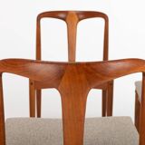 Set of 4 Juliane Dining Chairs by Johannes Andersen for Uldum, 1960s