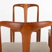 Set of 4 Juliane Dining Chairs by Johannes Andersen for Uldum, 1960s