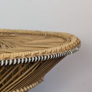 Diabolo rattan coffee table