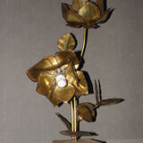 Lampe fleurs vintage