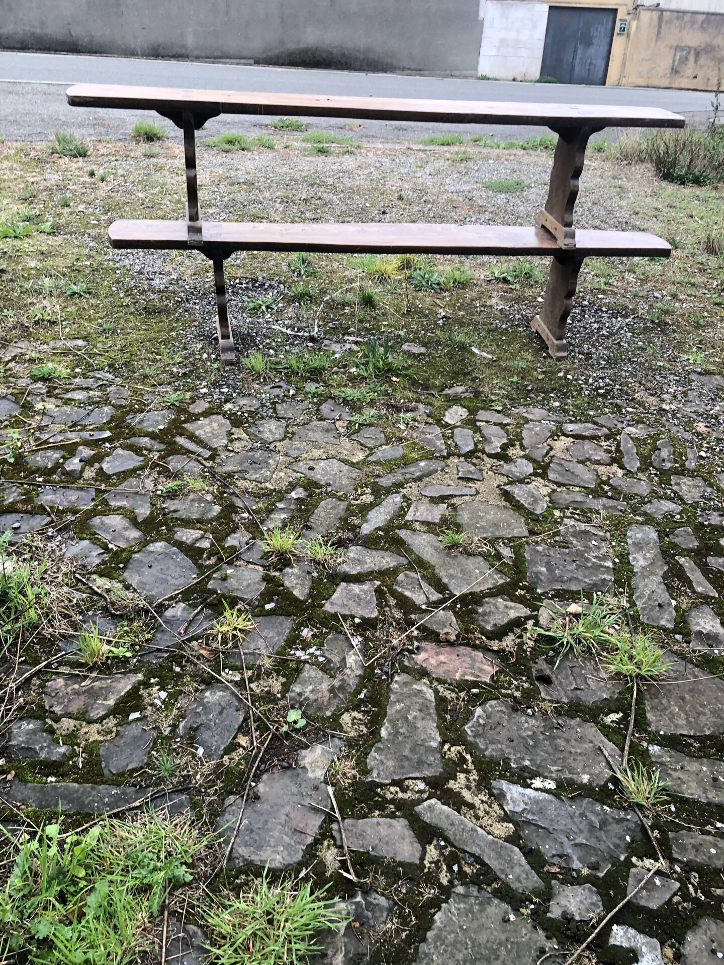 Pair of benches
