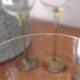 6 verres à liqueur sur pied Ouraline