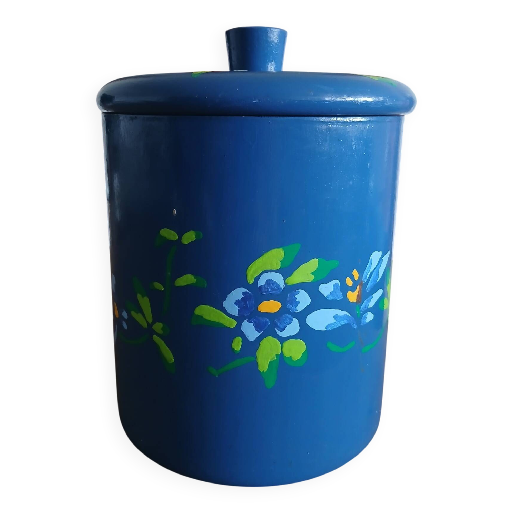 Wooden ice bucket