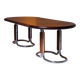 Table à manger moderniste vintage 250 cm de long, Italie, années 1970