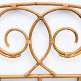 Vintage rattan headboard 1980