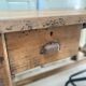 Antique workshop desk