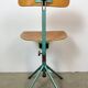 Dark Green Industrial Workshop Chair, 1950s